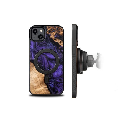 Obrazek 2 dla: Etui Bewood Unique do iPhone 15 Plus  Violet z MagSafe