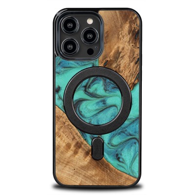 Obrazek dla: Etui Bewood Unique do iPhone 15 Pro Max  Turquoise z MagSafe