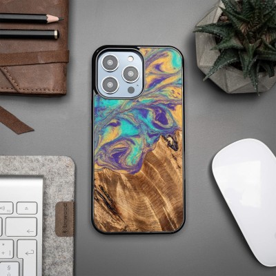 Obrazek 2 dla: Etui Bewood Unique do iPhone 15 Pro Max  Planets  Merkury