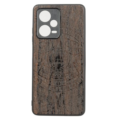Obrazek dla: Drewniane Etui Bewood Redmi Note 12 5G KALENDARZ AZTECKI ZIRICOTE