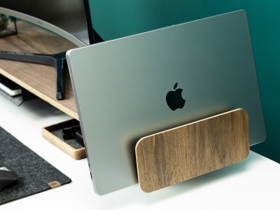 Obrazek dla: Uchwyt na laptop  Bewood Laptop Holder  Black  Orzech