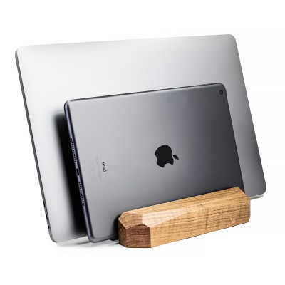 Picture for: Bewood Laptop Stand  Geometric  Double  Oak