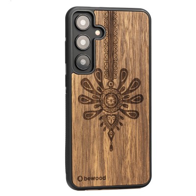 Obrazek 2 dla: Drewniane Etui Bewood na Samsung Galaxy S24 Plus PARZENICA LIMBA