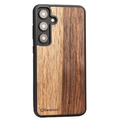 Obrazek 2 dla: Drewniane Etui Bewood na Samsung Galaxy S24 Plus MANGO