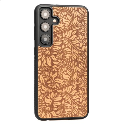 Obrazek 2 dla: Drewniane Etui Bewood na Samsung Galaxy S24 Plus LIŚCIE JABŁOŃ