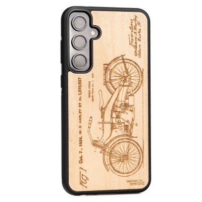Obrazek 2 dla: Drewniane Etui Bewood na Samsung Galaxy S23 FE HARLEY PATENT ANIEGRE