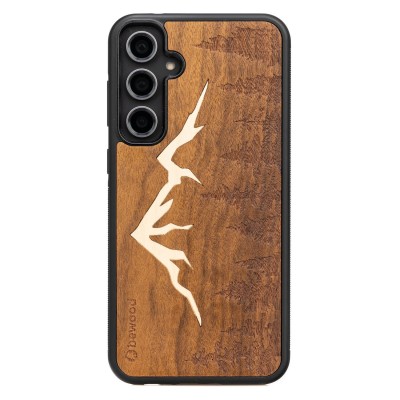Obrazek dla: Drewniane Etui Bewood na Samsung Galaxy S23 FE GÓRY IMBUIA