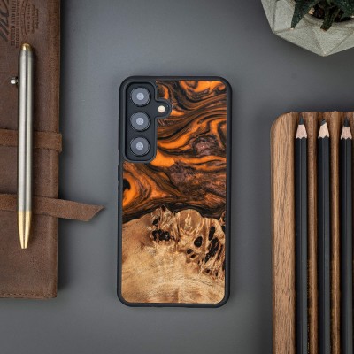 Obrazek 2 dla: Etui Bewood Unique na Samsung Galaxy S24  Orange