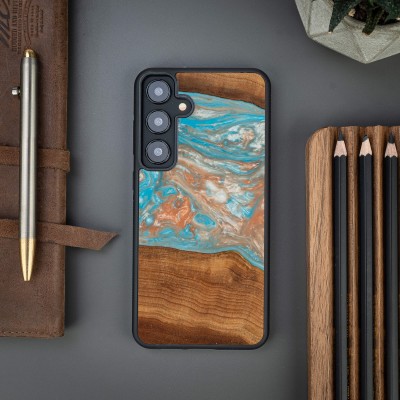Obrazek 2 dla: Etui Bewood Unique na Samsung Galaxy S24 Plus Planets Saturn