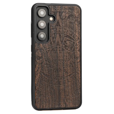 Picture 2 for: Samsung Galaxy A55 5G Aztec Calendar Ziricote Bewood Wood Case
