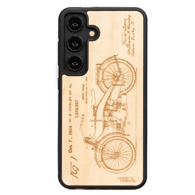 Obrazek dla: Drewniane Etui Bewood na Samsung Galaxy A55 5G HARLEY PATENT ANIEGRE
