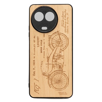 Obrazek dla: Drewniane Etui Bewood na Realme 11 5G HARLEY PATENT ANIEGRE