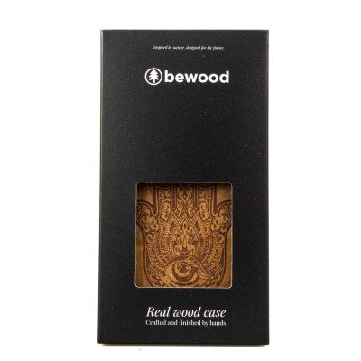 Obrazek 2 dla: Drewniane Etui Bewood na Realme 11 5G HAMSA IMBUIA