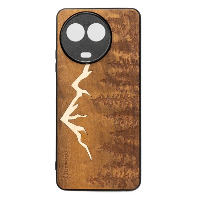 Obrazek dla: Drewniane Etui Bewood na Realme 11 5G GÓRY IMBUIA