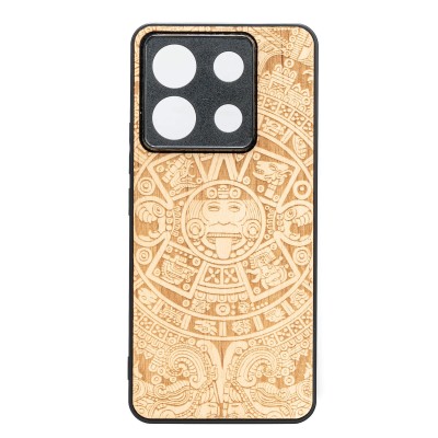 Obrazek dla: Drewniane Etui Bewood do Xiaomi Redmi Note 13 5G KALENDARZ AZTECKI ANIEGRE
