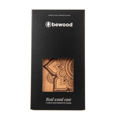 Obrazek 2 dla: Drewniane Etui Bewood do Xiaomi Redmi Note 13 Pro Plus 5G MANDALA JABŁOŃ