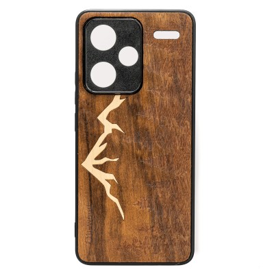 Obrazek dla: Drewniane Etui Bewood do Xiaomi Redmi Note 13 Pro Plus 5G GÓRY IMBUIA