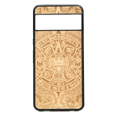 Obrazek dla: Drewniane Etui Bewood do Google Pixel 8 Pro KALENDARZ AZTECKI ANIEGRE