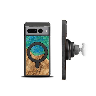 Picture 2 for: Bewood Resin Case  Google Pixel 7  Neons  Tokyo