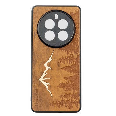 Obrazek dla: Drewniane Etui Bewood do Realme 12 Pro / 12 Pro Plus GÓRY IMBUIA