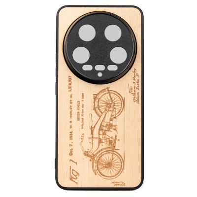 Obrazek dla: Drewniane Etui Bewood do Xiaomi 14 Ultra HARLEY PATENT ANIEGRE