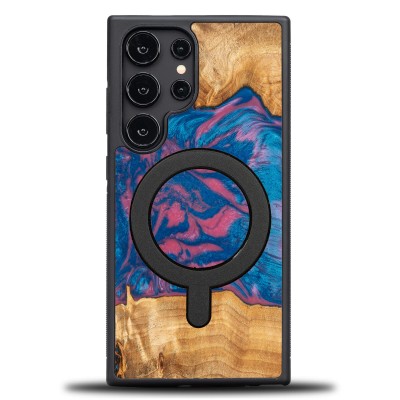 Obrazek dla: Etui Bewood Unique na Samsung Galaxy S24 Ultra  Neons  Vegas z MagSafe