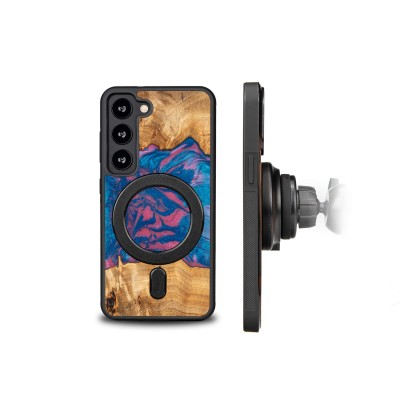 Obrazek 2 dla: Etui Bewood Unique na Samsung Galaxy S23  Neons  Vegas z MagSafe