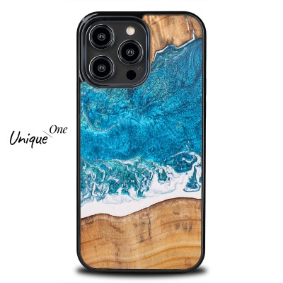 Obrazek dla: Etui Bewood Unique One #1  Waves Blue