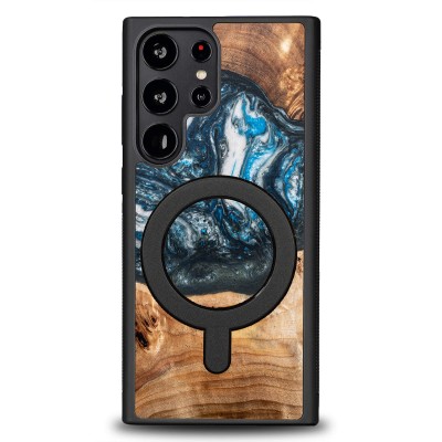 Obrazek dla: Etui Bewood Unique na Samsung Galaxy S23 Ultra  Planets  Ziemia z MagSafe
