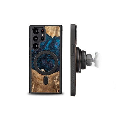 Obrazek 2 dla: Etui Bewood Unique na Samsung Galaxy S23 Ultra  Planets  Neptun z MagSafe