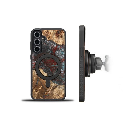 Obrazek 2 dla: Etui Bewood Unique na Samsung Galaxy S23 FE Planets Pluton z MagSafe