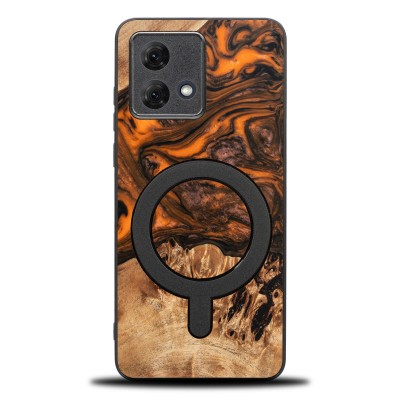Picture for: Bewood Resin Case for Motorola G84 5G  Orange with MagSafe