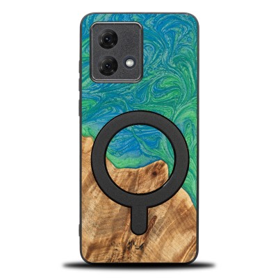 Picture for: Bewood Resin Case for Motorola G84 5G  Neons  Tokyo with MagSafe