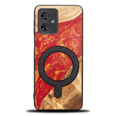 Picture for: Bewood Resin Case for Motorola G54 5G  Neons  Paris with MagSafe