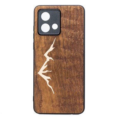 Obrazek dla: Drewniane Etui Bewood do Motorola G84 5G GÓRY IMBUIA