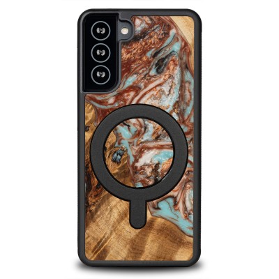 Obrazek dla: Etui Bewood Unique na Samsung Galaxy S21 FE Planets Jowisz z MagSafe