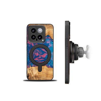Picture 2 for: Bewood Resin Case  Xiaomi 14  Neons  Vegas  MagSafe