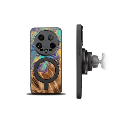 Obrazek 2 dla: Etui Bewood Unique na Xiaomi 14 Ultra  Planets  Merkury z MagSafe