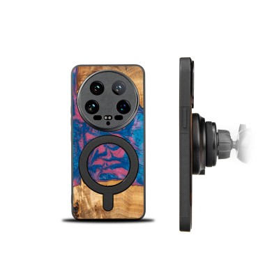 Picture 2 for: Bewood Resin Case  Xiaomi 14 Ultra  Neons  Vegas  MagSafe