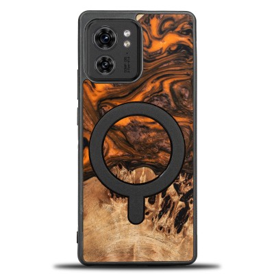 Picture for: Bewood Resin Case  Motorola Edge 40  Orange  MagSafe
