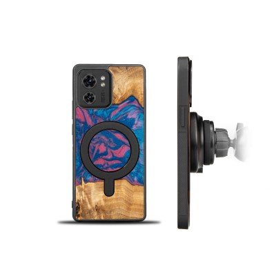 Picture 2 for: Bewood Resin Case  Motorola Edge 40  Neons  Vegas  MagSafe