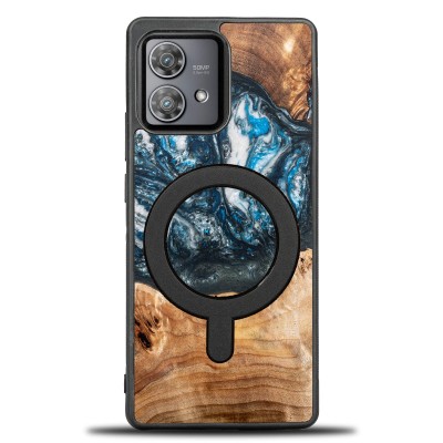 Picture for: Bewood Resin Case  Motorola Edge 40 Neo  Planets  Earth  MagSafe