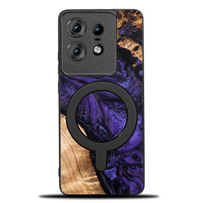 Obrazek dla: Etui Bewood Unique do Motorola Edge 50 Pro  Violet z MagSafe