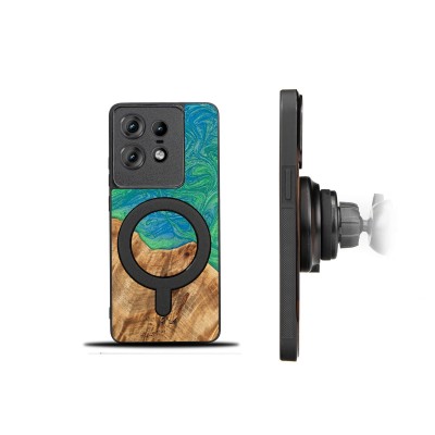 Picture 2 for: Bewood Resin Case for Motorola Edge 50 Pro  Neons  Tokyo with MagSafe