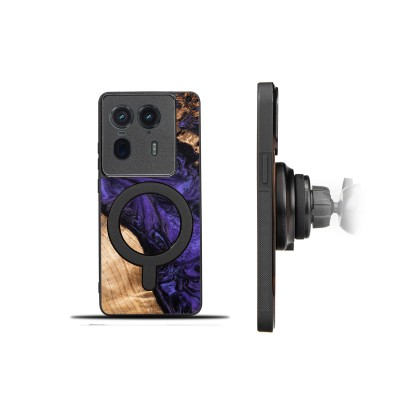 Obrazek 2 dla: Etui Bewood Unique do Motorola Edge 50 Ultra  Violet z MagSafe