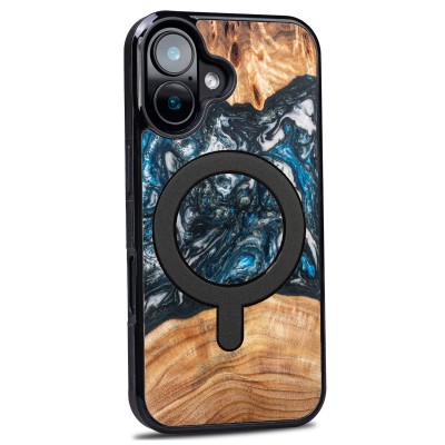 Picture 2 for: Bewood Resin Case for Apple iPhone 16  Planets  Earth with MagSafe