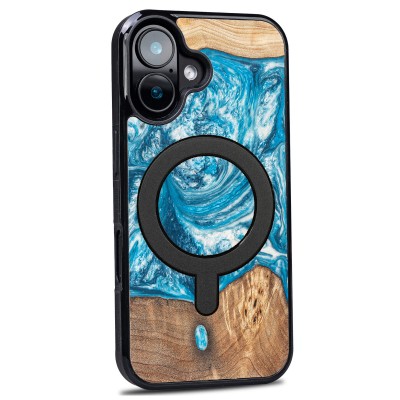 Picture 2 for: Bewood Resin Case for Apple iPhone 16  Planets  Uranus with MagSafe