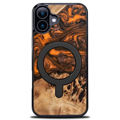 Obrazek dla: Etui Bewood Unique do iPhone 16  Orange z MagSafe