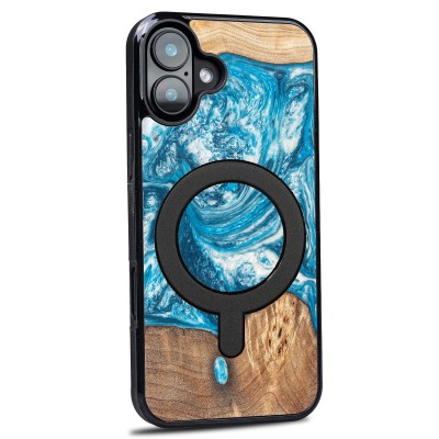 Obrazek 2 dla: Etui Bewood Unique do iPhone 16 Plus  Planets  Uran z MagSafe