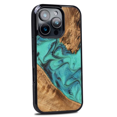 Obrazek 2 dla: Etui Bewood Unique do iPhone 16 Pro  Turquoise